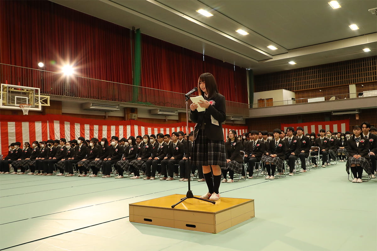 ［3年］卒業証書授与式03