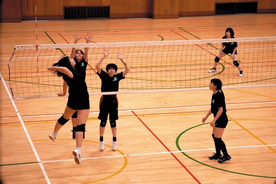 女子バレーボール部