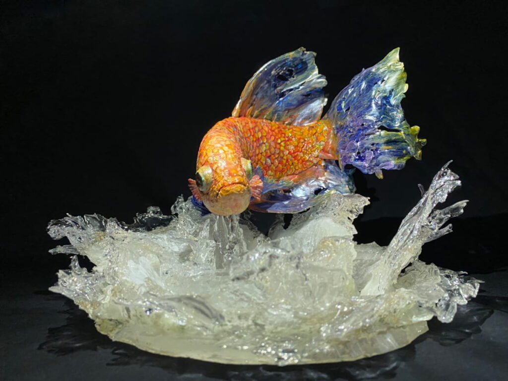 『波紋』　第69回大阪私学美術展　大阪市立美術館館長奨励賞　受賞