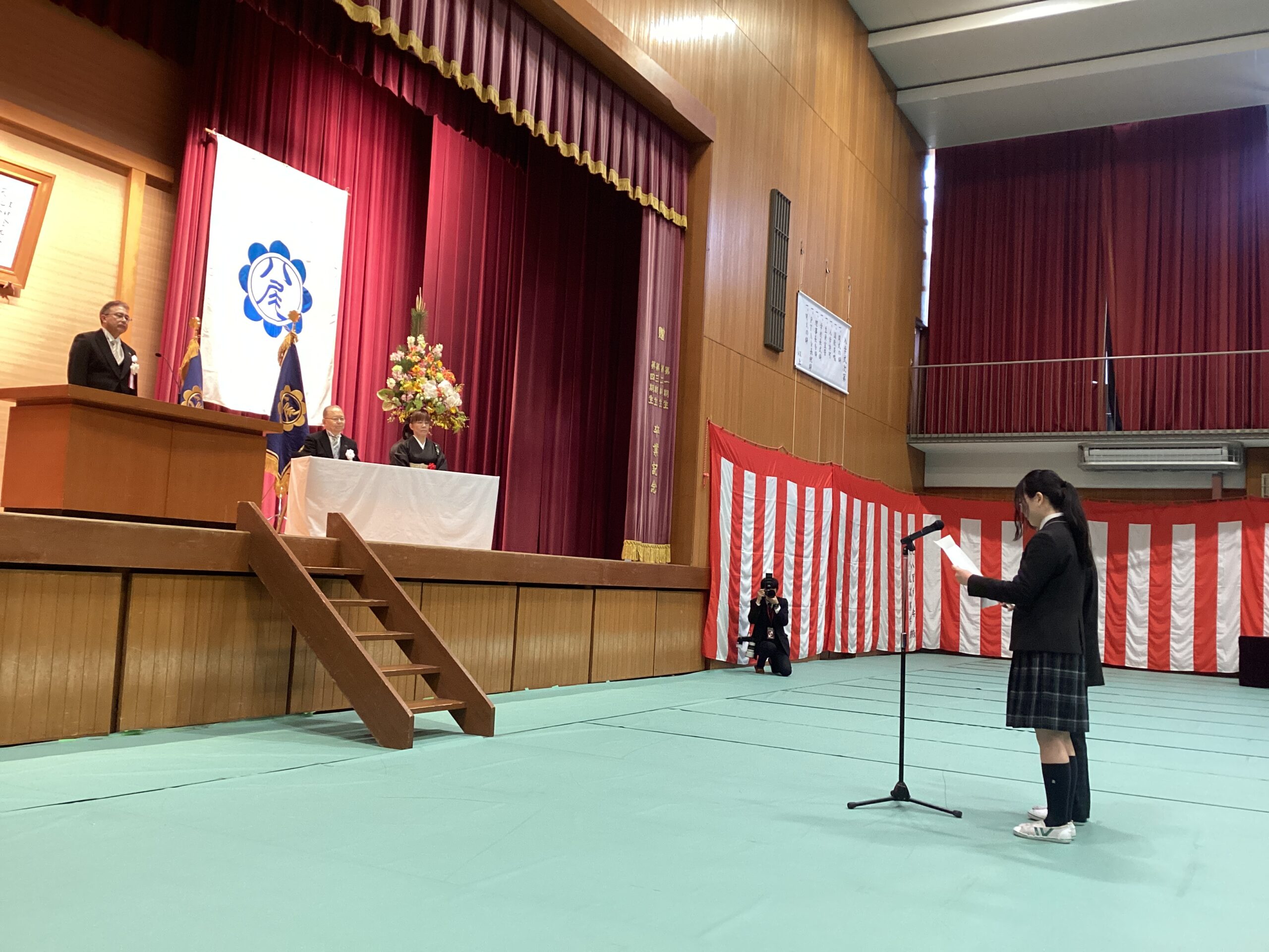 金光八尾中学校高等学校第42回入学式