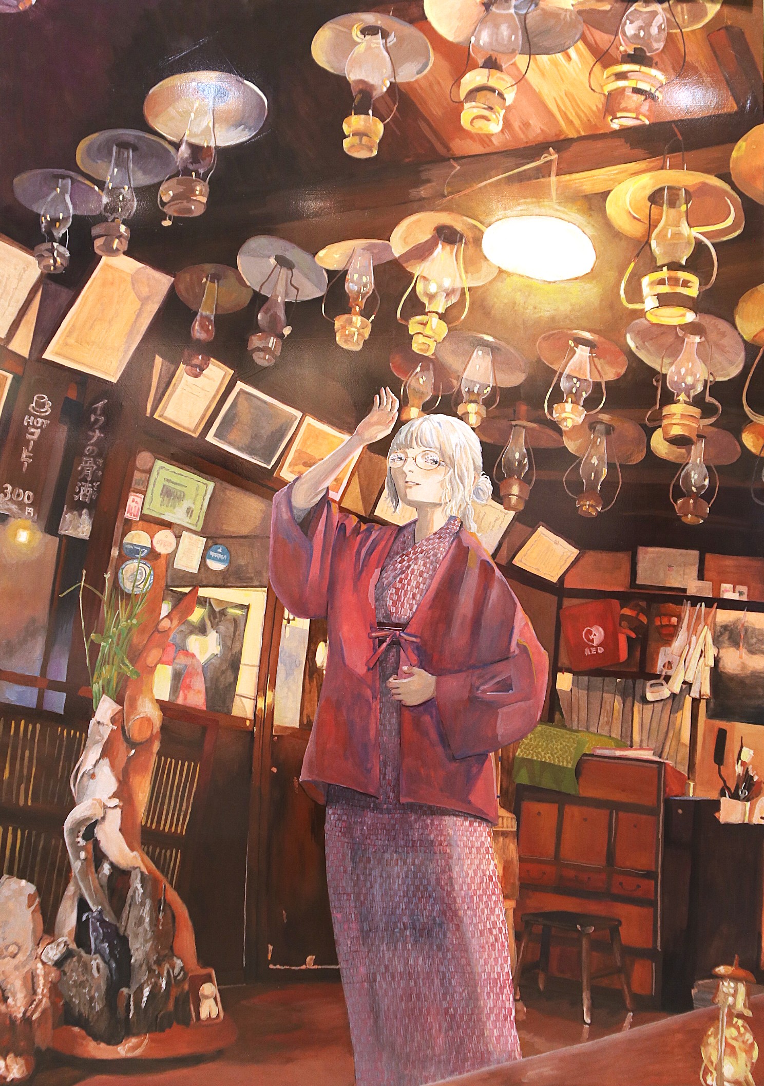 第７５回大阪私学美術展　特別賞表彰式